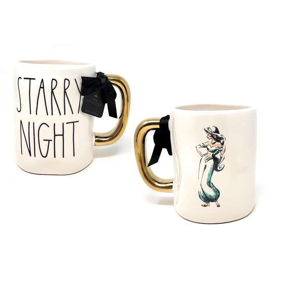 Rae Dunn Other - Rae Dunn Disney Aladdin Jasmine Princess Starry Night Coffee Mug